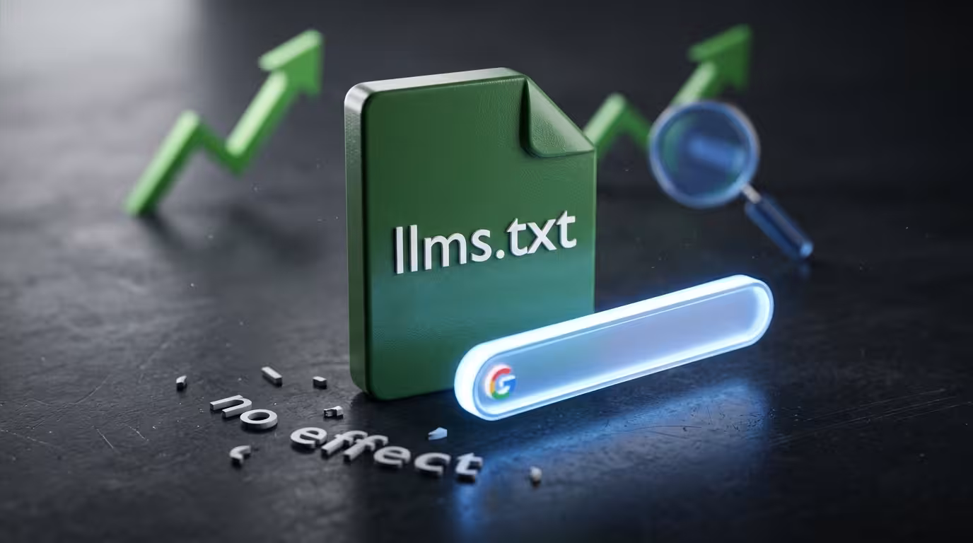 Google Made It Official: llms.txt Files Do Nothing for Your Search Rankings